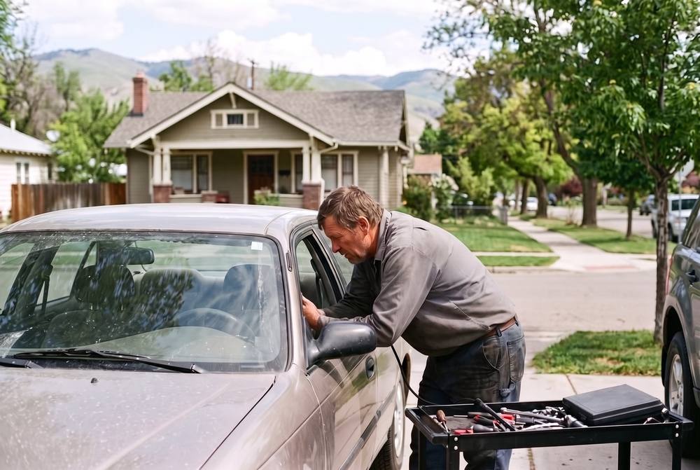 Pre-repair vehicle check